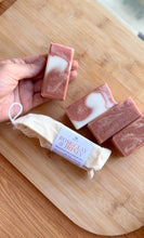 Load image into Gallery viewer, Rose Clay & Honey Face-Cleansing Bar