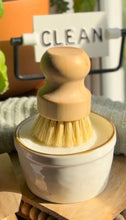 Load image into Gallery viewer, Bamboo Scrubber Brush