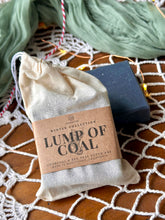 Load image into Gallery viewer, &quot;Lump of Coal&quot; - Tea Tree &amp; Charcoal Detox Bar
