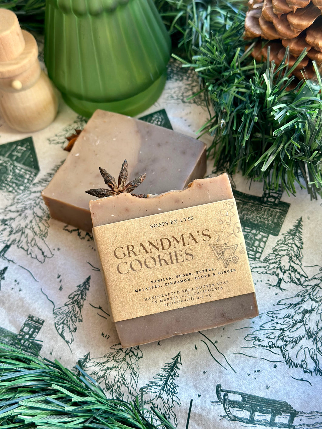 Grandma's Cookies Shea Soap Bar