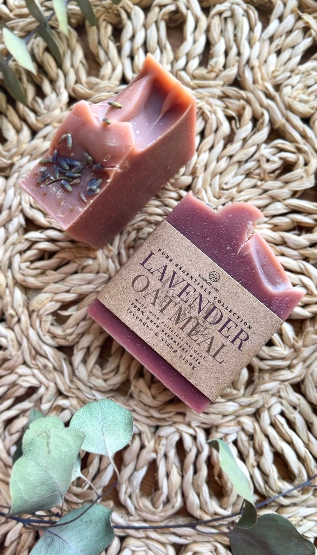 Lavender & Oatmeal (essential oil) Bar