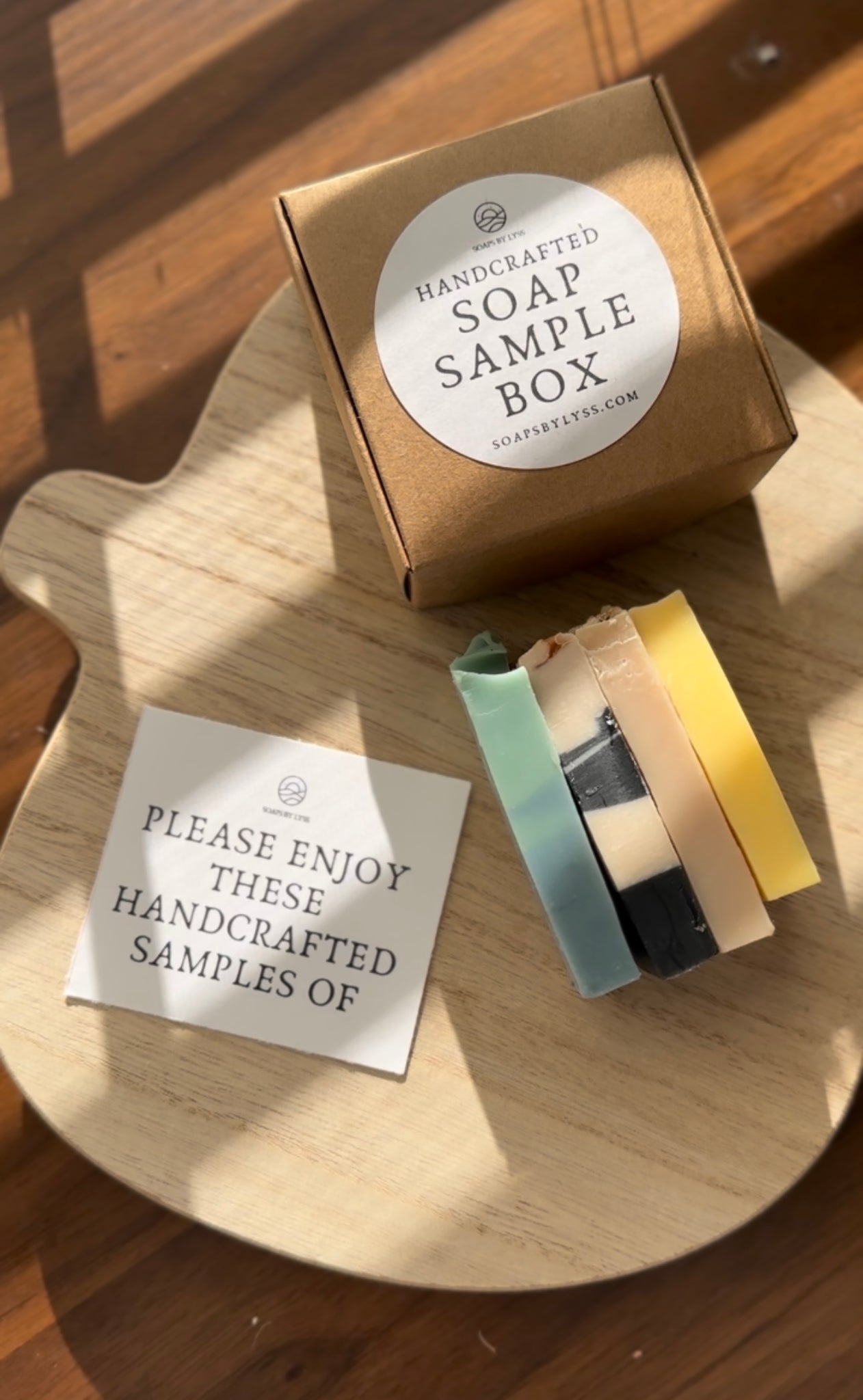 Sample Soap Box Set Soap Sampler Box – Soaps by Lyss