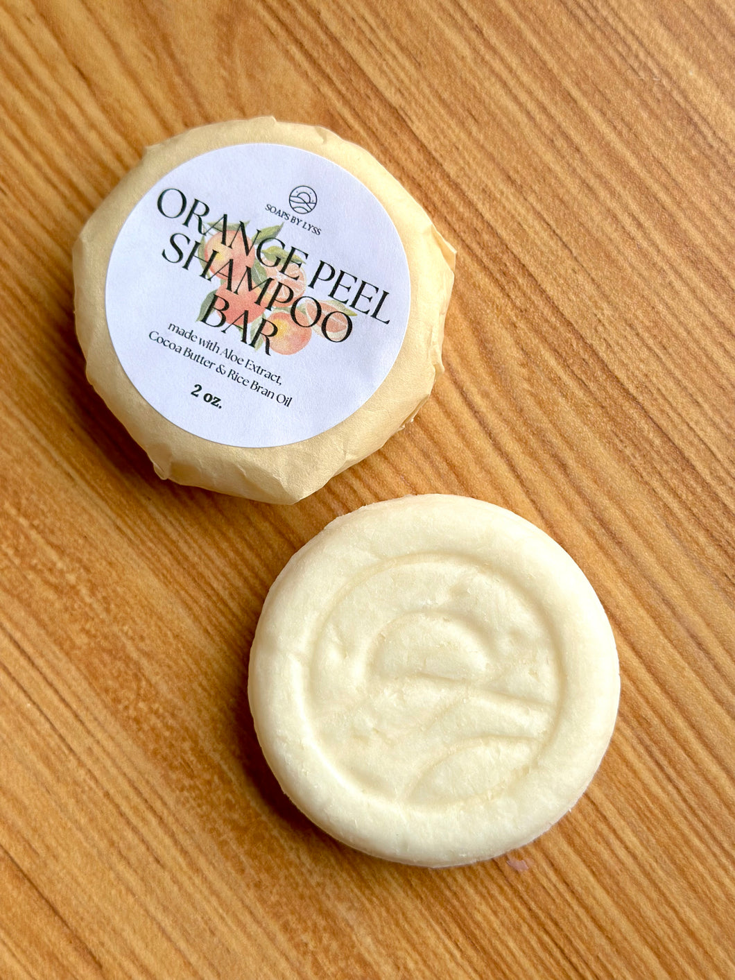 Orange Peel Shampoo Bar