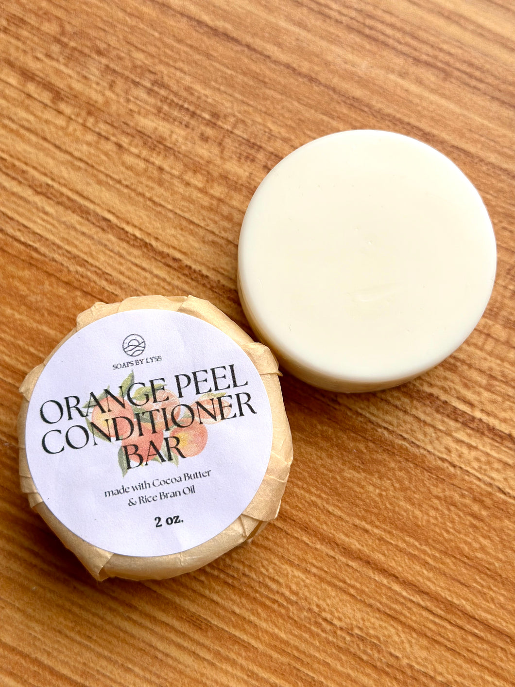 Orange Peel Conditioner Bar